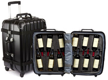 Load image into Gallery viewer, Fly With Wine VinGarde Valise Grande 12 Bottle V.5 Wine Suitcase Just Chill Wine 