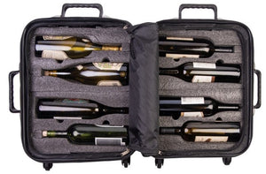 Fly With Wine VinGarde Valise Petite 8 Bottle V.3 Wine Suitcase Just Chill Wine 