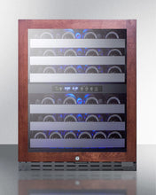 Load image into Gallery viewer, Summit 24&quot; Wide Built-In Wine Cellar, Panel Ready Wine Coolers Just Chill Wine 