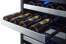 Load image into Gallery viewer, Summit 24&quot; Wide Built-In Wine Cellar, Panel Ready Wine Coolers Just Chill Wine 