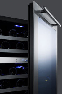 Summit 24" Wide Built-In Wine Cellar Wine Coolers Just Chill Wine 