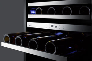 Summit 24" Wide Built-In Wine Cellar Wine Coolers Just Chill Wine 