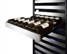 Load image into Gallery viewer, Summit 24&quot; Wide Triple Zone Wine Cellar - 149 bottles Wine Coolers Just Chill Wine 