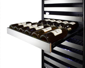 Summit 24" Wide Triple Zone Wine Cellar - 149 bottles Wine Coolers Just Chill Wine 