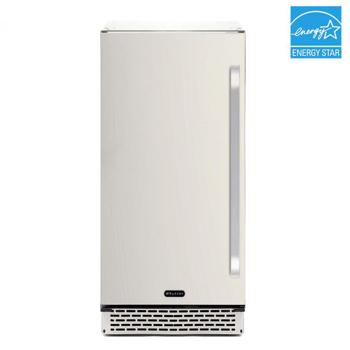 Whynter BOR-326FS Energy Star Stainless Steel 3.2 cu. ft. Indoor/Outdoor Beverage Refrigerator Just Chill Wine 