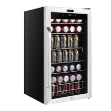 Load image into Gallery viewer, Whynter BR-1211DS Freestanding 121 Can Beverage Refrigerator with Digital Control and Internal Fan Just Chill Wine 