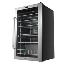 Load image into Gallery viewer, Whynter BR-1211DS Freestanding 121 Can Beverage Refrigerator with Digital Control and Internal Fan Just Chill Wine 