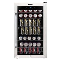 Load image into Gallery viewer, Whynter BR-1211DS Freestanding 121 Can Beverage Refrigerator with Digital Control and Internal Fan Just Chill Wine 