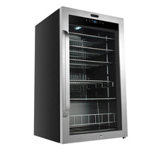 Load image into Gallery viewer, Whynter BR-1211DS Freestanding 121 Can Beverage Refrigerator with Digital Control and Internal Fan Just Chill Wine 