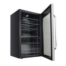 Load image into Gallery viewer, Whynter BR-1211DS Freestanding 121 Can Beverage Refrigerator with Digital Control and Internal Fan Just Chill Wine 