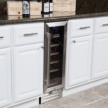 Load image into Gallery viewer, Whynter BWR-18SD 18 Bottle Built-In Wine Refrigerator Just Chill Wine 