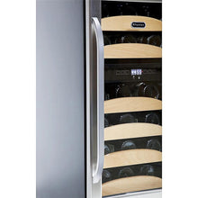 Load image into Gallery viewer, Whynter BWR-281DZ/BWR-281DZa 28 Bottle Dual Temperature Zone Built-In Wine Refrigerator Just Chill Wine 