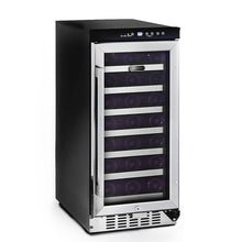 Load image into Gallery viewer, Whynter BWR-33SA 33 Bottle Built-In Wine Refrigerator Just Chill Wine 