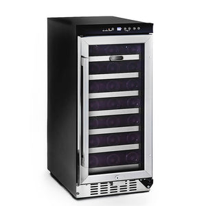 Whynter BWR-33SA 33 Bottle Built-In Wine Refrigerator Just Chill Wine 